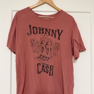 Free People Daydreamer Johnny Cash graphic T